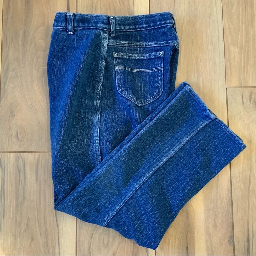 Vintage 80s-90s Cascade Blues Pinstriped Mom Jeans